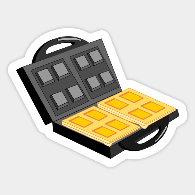 Waffling Sticker by traditionation